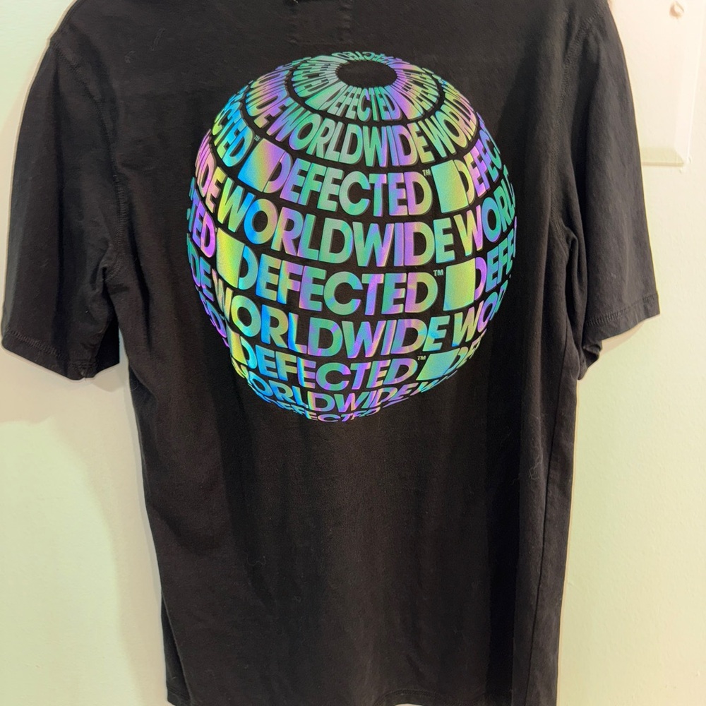 Defected Worldwide Reflective T-Shirt